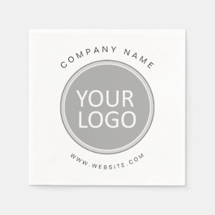 Your Business Logo Promotional Business Company Napkins