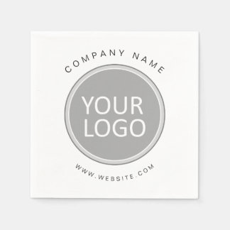 Your Business Logo Promotional Business Company Napkins