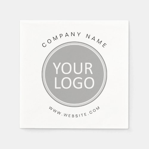 Your Business Logo Promotional Business Company Napkins