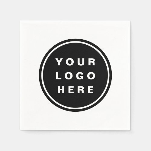 Your Business Logo Promotional Business Company Napkins