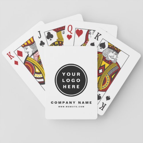 Your Business Logo Promotional Business Company Poker Cards