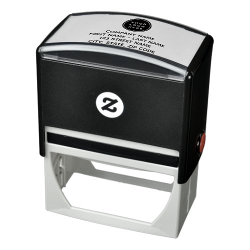 Your Business Logo Promotional Business Company Self_inking Stamp