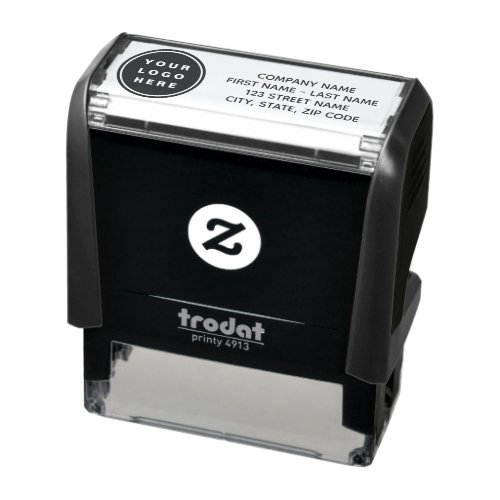 Your Business Logo Promotional Business Company Self_inking Stamp