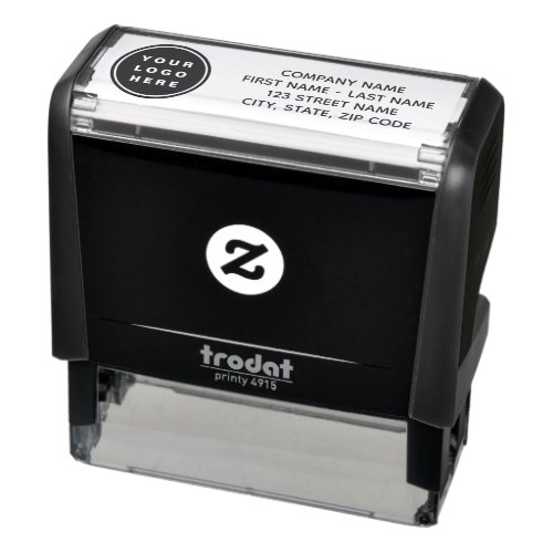 Your Business Logo Promotional Business Company Self_inking Stamp