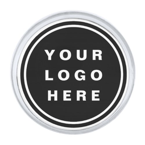 Your Business Logo Promotional Business Company Silver Finish Lapel Pin