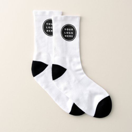 Your Business Logo Promotional Business Company Socks