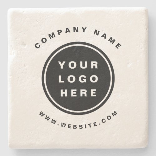 Your Business Logo Promotional Business Company Stone Coaster