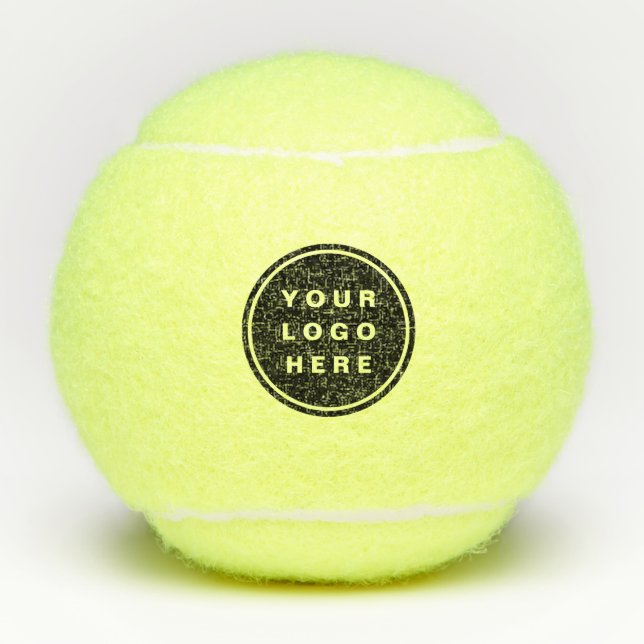 Your Business Logo Promotional Business Company Tennis Balls (Front)