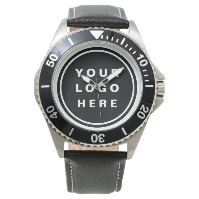 Your Business Logo Promotional Business Company Watch (Front)