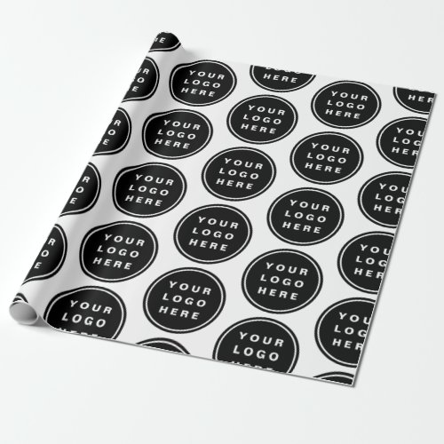 Your Business Logo Promotional Business Company Wrapping Paper