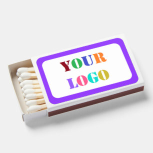 Your Business Logo Promotional Matchboxes Template