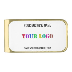 Your Business Logo Promotional Money Clip Example