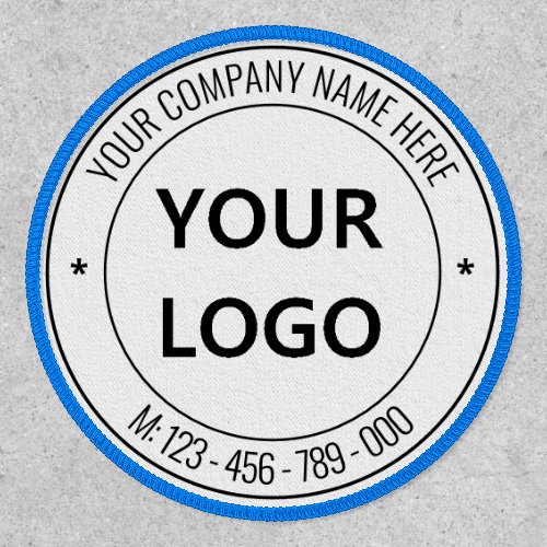 Your Business Logo Promotional Personalized Patch