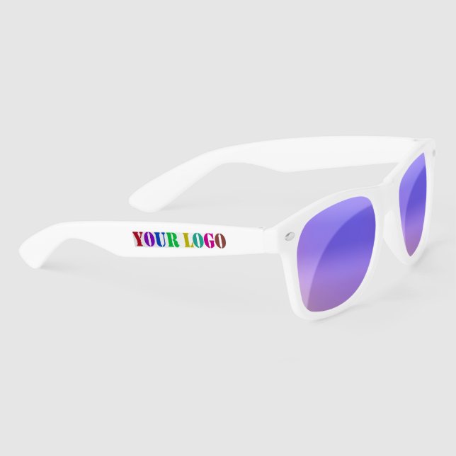 Your Business Logo Promotional Sunglasses Template (Right)