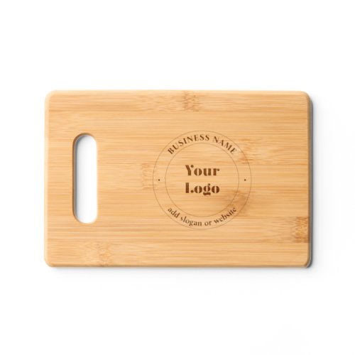 Your Business Logo  Promotional Text Cutting Board