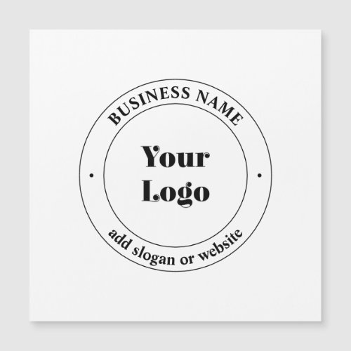 Your Business Logo  Promotional Text  White