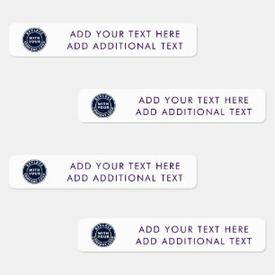 Your Business Logo Simple Labels