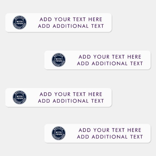 Your Business Logo Simple Labels