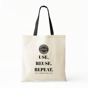 Your Business Logo Slogan and Company Name Tote Bag