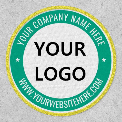 Your Business Logo Stamp Patch _ Choose Colors