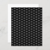 Your Business Logo | Stylish Half Step Pattern (Front/Back)