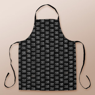Your Business Logo   Stylish Half Step Pattern Apron
