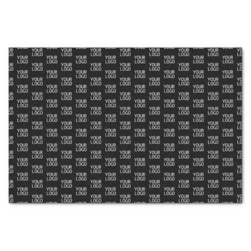 Your Business Logo  Stylish Half Step Pattern Tissue Paper