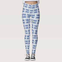 Your Business Logo Template Tiled Leggings