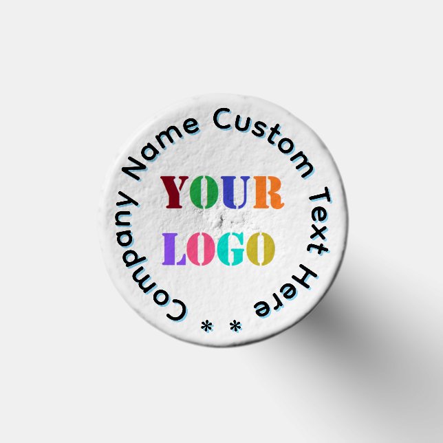 Your Business Logo Text Branded Golf Tees Template (Top)