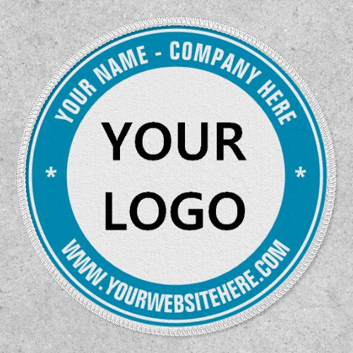 Your Business Logo Website Color Promotional Patch