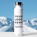 Your Business Logo Website Custom Water Bottle<br><div class="desc">Your Business Logo Website or slogan Custom Water Bottle. Any color,  any font,  no minimum.</div>