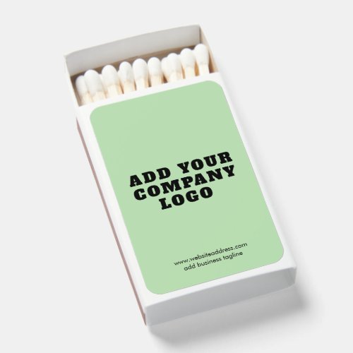 Your Business Logo Website Promotional Matchboxes