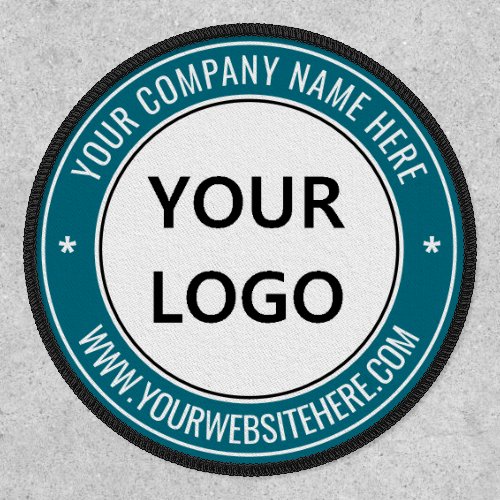 Your Business Logo Website Stamp Patch Your Colors