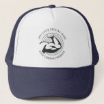 Your Business Logo Work Employee Trucker Hat<br><div class="desc">Corporate and business professional trucker hat with a logo template you can easily replace. Perfect for employees, office staff, or coworkers and small business owners to display your brand and company awareness in all areas. Perfect for trade fairs, corporate events or as client swag. No minimum order required and no...</div>