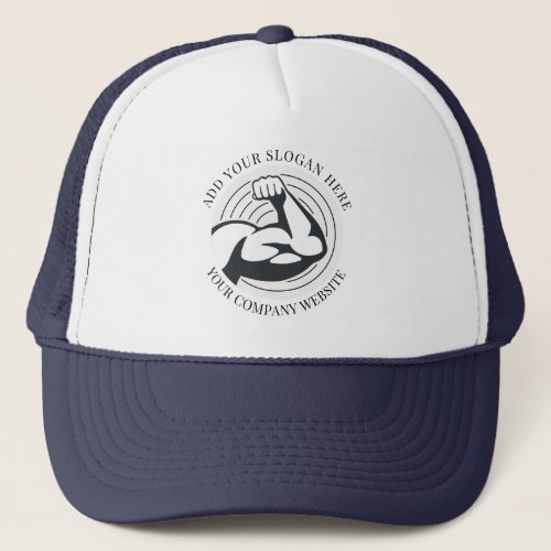 Your Business Logo Work Employee Trucker Hat