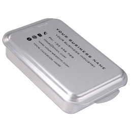Your Business Name Info Company Cake Pan Template