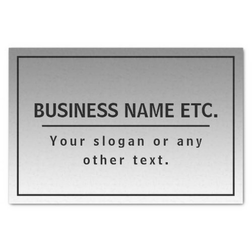 Your Business Name or Brand Etc  Tissue Paper