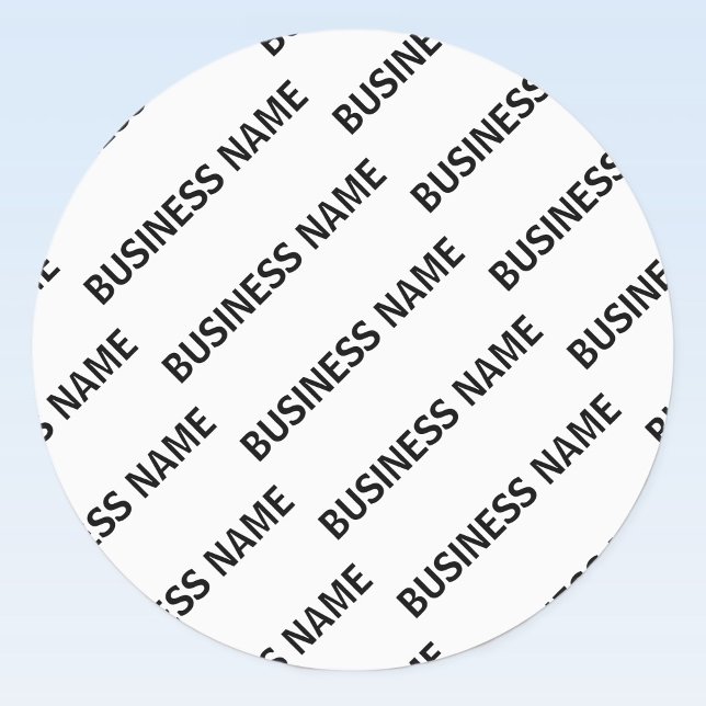Your Business Name Pattern | Black & White Labels (Creator Uploaded)