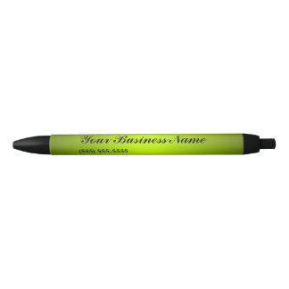 Your Business Name Website Phone Customizable Black Ink Pen