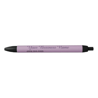 Your Business Name Website Phone Customizable Black Ink Pen
