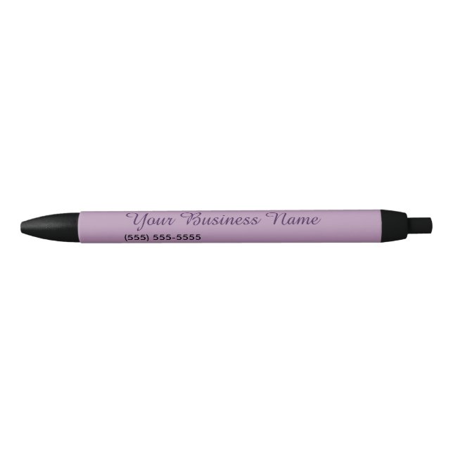 Your Business Name Website Phone Customizable Pen (Front)