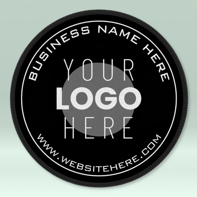 Your Business Name, Website + Uploaded Image Patch (Creator Uploaded)