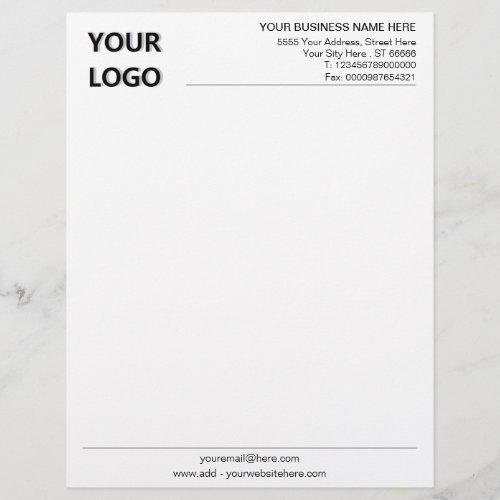 Your Business Office Letterhead with Logo