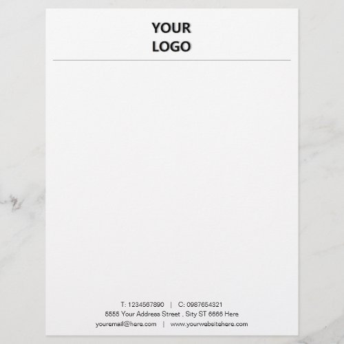 Your Business Office Letterhead with Logo