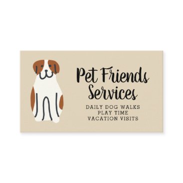 Your Business | Pet Services Business Card Your Business | Pet Services Business Card