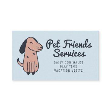 Your Business | Pet Services Business Card Your Business | Pet Services Business Card