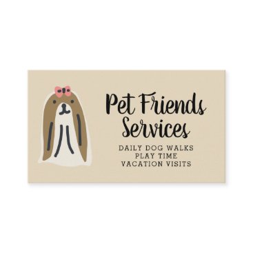Your Business | Pet Services Business Card Your Business | Pet Services Business Card