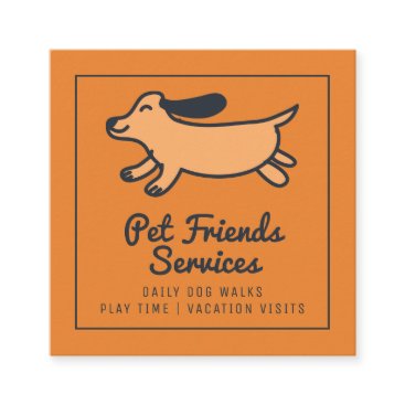 Your Business | Pet Services Square Business Card Your Business | Pet Services Square Business Card