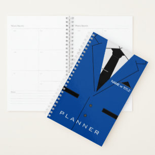 Your Business Planner Personalized Name Text