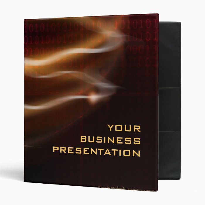 Your Business Presentation   Binder